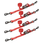 Each Speedstrap 4,000 Lb Utv/atv 1.5"X10' Red Ratchet Tie-down Kit New. Price: $46.71.