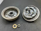 1988-10 Kawasaki Bayou KLF220 KLF250 Lh Front Spindle Brake Panel Drum Used. Price: $79.90.
