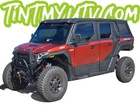 Precut Window Tint For 2024+ Polaris Xpedition ADV5 35%, Carbon New. Price: $210.00.