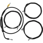 Choppers 0662-0898 LA-8056KT2-13B Complete Black Vinyl Braided Handlebar New. Price: $544.99.