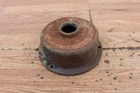1985 Yamaha Badger YFM80 Rear Brake Drum Cover Used. Price: $22.00.