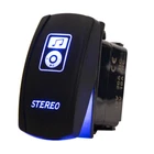 5 Pin Rocker Switch Bule Indicator Stereo Icon For Utv Truck Polaris Rzr Xp 1000 New. Price: $13.56.
