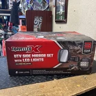 Traveller X 1600526 Utv Side Mirror Set W/ Led & Amber Lights 2200 Lumen New. Price: $270.00.