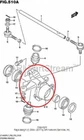 New Oem Suzuki King Quad Eiger 400 Right Side Rear Steering Knuckle. Price: $204.95.