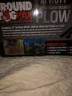 Bad Dawg Groundhog Max Atv/utv Disc Plow, Brand New. ( Absolutely No Returns.). Price: $500.00.