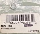 Qty New Genuine Arctic Cat 1623-928 Nut, STAMPED-3/16 Inch. Price: $19.85.