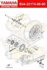 Yamaha End B34-22174-00-00 Oem New. Price: $43.88.