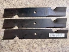 Nos 3X Rotary 6181 High Lift Mower Blades Fit 50" Gravely Ztr 87792 581055501 Open. Price: $39.99.
