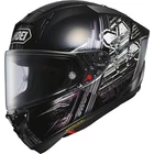 Shoei X-fifteen Cross Logo Full Face Helmet Black/white/purple Dot New. Price: $1099.99.