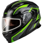 Gmax MD-01S Transistor Snow Helmet Black/grey/green Medium M201391315 New. Price: $121.37.