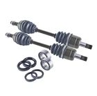 Honda Front Cv Axles Wheel Bearings & Seals Set Trx 400 Rancher 2004 2005 -2007 New. Price: $207.00.