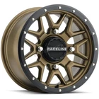Raceline Black/bronze Krank Simulated Beadlock 14X7 Wheel A94BZ-47037+10 New. Price: $170.10.