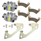 Front Brake Calipers & Pads For Polaris Rzr 4 800 900 1000 Xp 2010-2015 New. Price: $35.00.