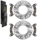 Front Brake Disc Rotor With Pad For Polaris Rzr Pro Xp Ultimate 2021-25 5262840 New. Price: $78.99.