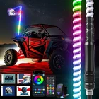 Mictuning 1PC 4FT Rgb+ic Led Spiral Whip Lights Antenna Chasing With App+remote New. Price: $65.89.