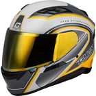 Gmax FF-98 Aftershock Helmet White/silver Metallic Medium F19841035-ECE New. Price: $188.96.