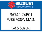 Suzuki Oem Part 36740-24B01 Fuse Assy, Main New. Price: $26.80.