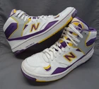 Display Only New Balance 11.5 Lakers James Worthy Basketball Vtg 80S BB800PY Pre-owned. Price: $69.98.