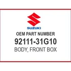 Suzuki Body, Front Box 92111-31G10 Oem New. Price: $36.39.