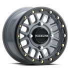Raceline A93SG Podium 14X7 Inch Beadlock Wheel With Black & Grey Ring New. Price: $269.00.