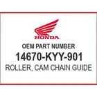 Honda Roller 14670-KYY-901 Oem New. Price: $18.79.