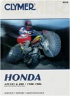 Clymer Shop Repair Manual #M326 Honda ATC200/ATC185 New. Price: $58.12.