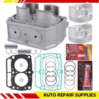 For Polaris Ranger 800 Midsize 2013-2014 Top End Rebuild Kit Cylinder Jug Piston New. Price: $150.95.