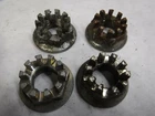 Oem Honda FL350 FL400 Wheel Axle Hub Castle Nut Set 90304-HN5-A80 O452-4 Used. Price: $20.00.