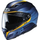 Hjc F70 Feron Full Face Helmet Matte Blue/orange Sz Xs Dot ; Ece 22-05 New. Price: $319.99.