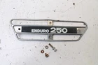 1975 Yamaha Enduro Exhaust Muffler Heat Shield Protector Guard Bent. Price: $116.10.