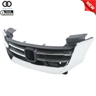 Fit For Honda Accord 2013/2014/2015 Front Bumper Upper Grille Black&chrome New. Price: $42.14.
