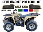 Yamaha Bear Tracker 250 Oem Tank Side Decal Emblem Sticker Graphic Set Kit 2X4 New. Price: $49.99.