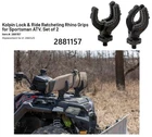 Kolpin L&r Ratcheting Rhino Grips Polaris Sportsman, Set Of 2- 2881157/2882425 New. Price: $69.99.