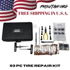 93 Pc Trail Atv Utv Tire Repair Kit Tool Set Valve Stem Patch Plug Sxs Pmsutah New. Price: $37.93.