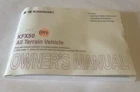 Kawasaki 2011 KFX50 Owners Manual #897 New. Price: $18.99.