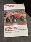 Clymer Honda TRX250R/FOURTRAX 250R/ATC 1985-1989 Service Repair Maintenance Used. Price: $19.99.