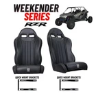 Utvma Rzr Pro "weekender" Series Front Bucket Seats W/ Quick Mount Bracket (2 New. Price: $715.00.
