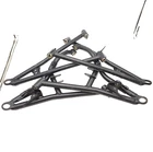 Polaris General 1000 4 Oem 17-22 Front Upper Lower A-arms W/ Bushings Black Used. Price: $449.31.