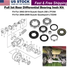 Rear Differential Bearing And Seal Kit For Suzuki Ozark LTF250 2X4 2WD 02-14 New. Price: $69.80.