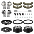 Front Brake Drum Plate & Wheel Cylinders Kit For Yamaha Big Bear YFM350FW/U New. Price: $375.99.