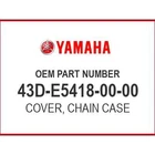 Yamaha Cover, Chain Case 43D-E5418-00-00 Oem New. Price: $39.44.