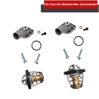 Thermostat V-twin Aluminum Cover 2PCS For Can-am Bombardier Commander 800 1000 New. Price: $53.85.