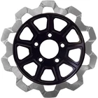 Lyndall Brakes 9-SPOKE Rotor Front Black/silver Bow Tie 11.8" 4003-1133 New. Price: $581.70.
