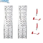2 Aluminum Loading Ramp Arched For Motorcycle Atv/utv Truck Lawnmower New. Price: $144.23.