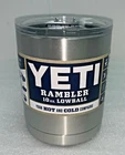 Yeti Rambler Lowball Stainless Steel Insulated Cup Tumbler 10 Oz Lid Included New. Price: $24.99.