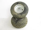 Suzuki Lta 50 Wheels Front Rear 7X6" 65310-43F00-13L 2002-2004 #2 Used. Price: $150.00.