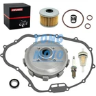 Clutch Plates Assembly & Gasket Kit For Honda Fourtrax TRX300 2X4 1988-2000 New. Price: $72.79.