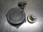 Honda Trx 200SX 86 87 88 Oem Recoil Starter 28400-HB3-841 And Pulley Used. Price: $49.99.