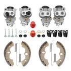 4XFRONT Brake Wheel Cylinders W/shoes Hole Plug Kit Honda Foreman TRX450 New. Price: $58.95.
