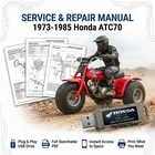 Honda Atc 70 1973 1974 1975 1976 1977 1978 1979 Service Repair Shop Manual Usb New. Price: $23.99.